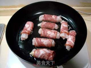 培根煎鱼柳的做法步骤：7