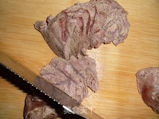 酱拌牛肉的做法步骤:5
