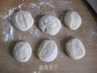 娃娃菜肉丁饼的做法步骤:7