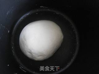 娃娃菜肉丁饼的做法步骤:6