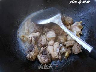 鸡汤米线的做法步骤:4