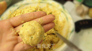 南瓜豆腐素丸子两吃的做法步骤:5