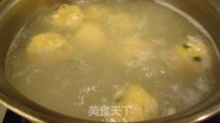 南瓜豆腐素丸子两吃的做法步骤:7