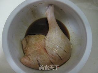 【零基础】-蜂蜜烤鸭腿的做法步骤：2
