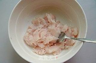 龙利鱼包心丸的做法步骤:3