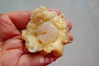 龙利鱼包心丸的做法步骤:6