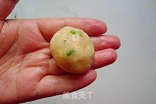 龙利鱼包心丸的做法步骤:7