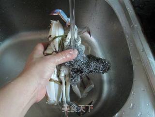 蟹粉蒸鸡蛋羹的做法步骤:2
