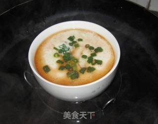 蟹粉蒸鸡蛋羹的做法步骤:12
