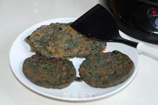 黑豆渣蔬菜饼的做法步骤:6