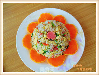 什锦蛋炒饭的做法步骤:17