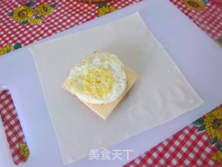 营养早餐【脆皮春卷袋】【脆皮春卷袋】的做法步骤：5