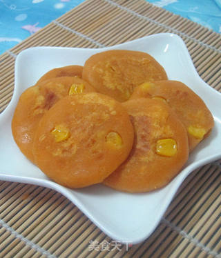 外脆内棉，吃起来也很营养の【黄金甜心煎饼】的做法步骤：10