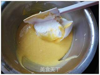 简单成就8寸戚风蛋糕的做法步骤:7