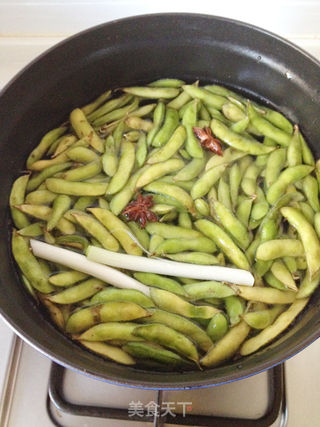 椒香毛豆的做法步骤:3