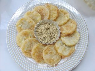 给你熟悉的山药换个吃法——芝麻椒盐山药片的做法步骤:12