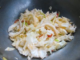 让你吃得热热火火舒舒服服——大白菜煎豆腐的做法步骤:6