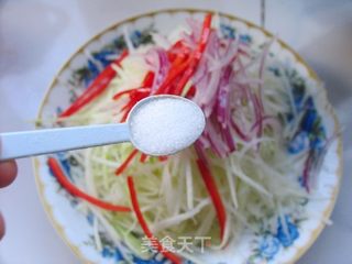 爽口香拌茄莲的做法步骤:6