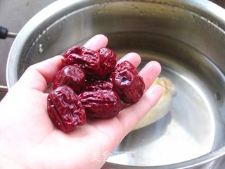 秋季藕正香——果味糯米藕的做法步骤:7