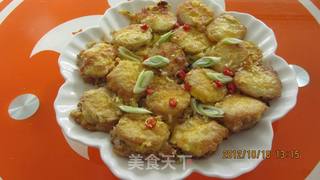 锅塌菇盒的做法步骤:9