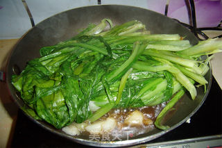 炝炒油麦菜的做法步骤:4