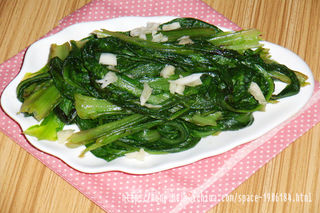 炝炒油麦菜的做法步骤:6