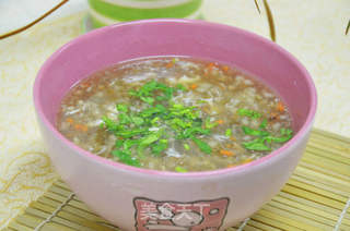 《冬日牛肉羹》暖到心田的一道汤的做法步骤：8