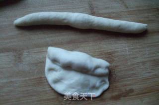 杏仁花环面包的做法步骤:7