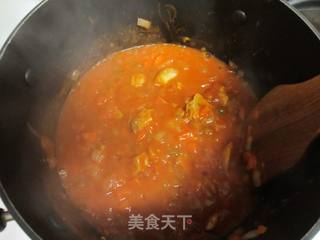 chicken tortilla soup（墨西哥风味玉米饼鸡肉汤）的做法步骤：4