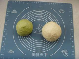 一抹清新风----双色抹茶吐司的做法步骤:7