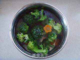 清新爽口---蚝油西兰花的做法步骤:3