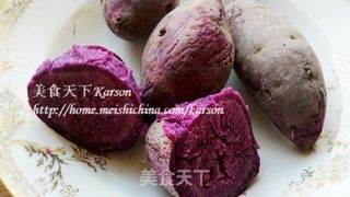 微波炉烤紫薯的做法步骤:5