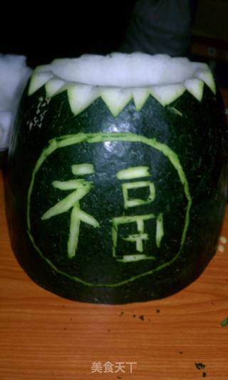 冬瓜盅火锅的做法步骤:3