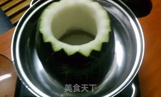 冬瓜盅火锅的做法步骤:5