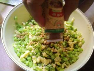 豆角鸡蛋水饺的做法步骤:7