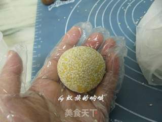 香甜软糯的南瓜饼的做法步骤:5