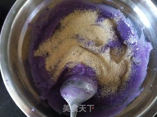 紫薯发糕的做法步骤:4