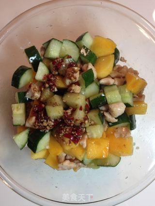 涼拌蒜辣肉蔬果【 傳統的家常涼拌 】新鮮嚐的做法步骤:6