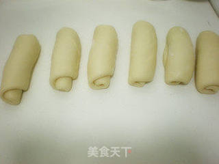 葱花肉松排包的做法步骤:6