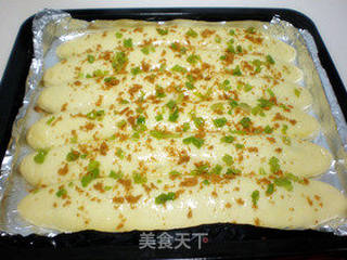 葱花肉松排包的做法步骤:10