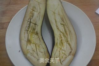 【蒜香腊肉烤茄子】的做法步骤：3