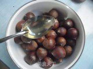 金秋十月,美味栗子季-----糖炒栗子(烤箱版)的做法步骤:3