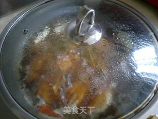 餐桌上的美味。。。啤酒酱香鸡翅的做法步骤:13