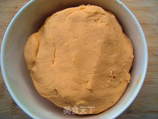 南瓜糯米糍的做法步骤:4