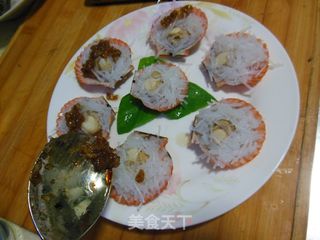 蒜蓉银丝扇贝的做法步骤：15