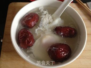 红枣荷包蛋汤的做法步骤:4