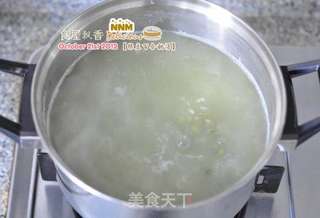 秋季润肺饮品——绿豆百合甜汤的做法步骤:4