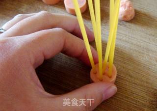 黑椒茄汁灯笼意面的做法步骤:2