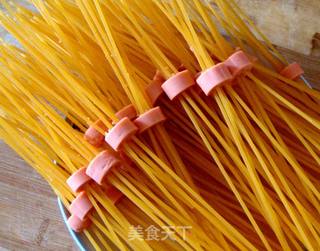 黑椒茄汁灯笼意面的做法步骤:4