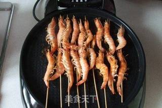 串烤虾的做法步骤:8